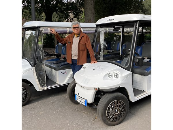 3 hour Golf Cart tour of Rome with Gelato