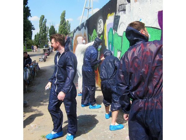 Graffiti Workshop Berlin with professional graffiti artists