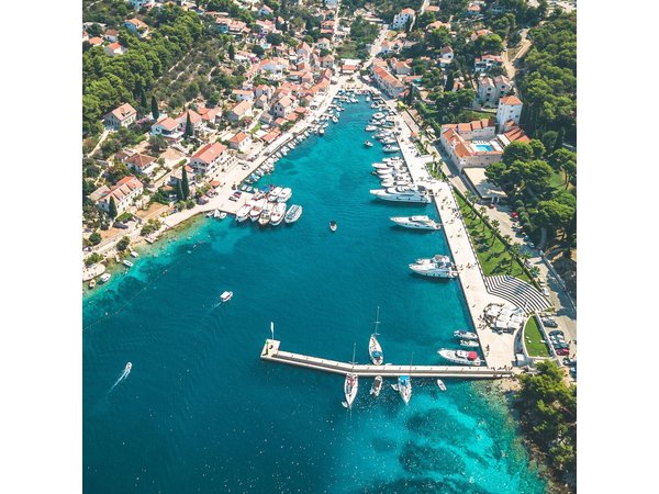 Half day from Trogir or Split on a private boat