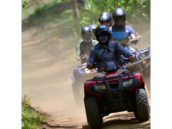 ATV River, Beach, Jungle Adventure and Crocodiles Hotspot from San Jose