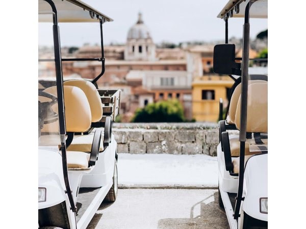 Private Rome Highlights by Golf Cart