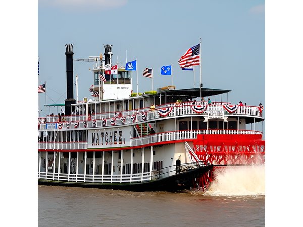 New Orleans City Tour and Steamboat Natchez Harbor Jazz Cruise