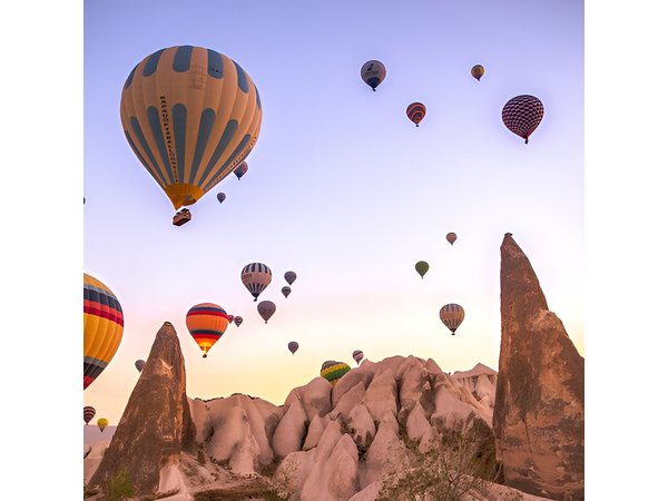 Cappadocia Red and Green Tour from Istanbul by Flight