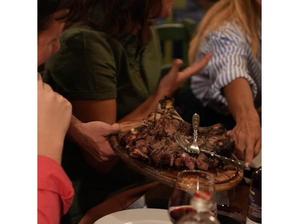 Florence Evening Food Tour with Florentine Steak & Tuscan Wine