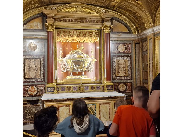 Relics from Passion of the Christ Tour in Rome
