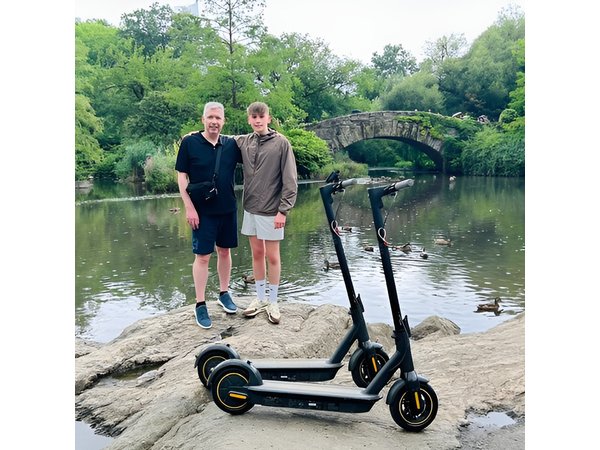 New York Central Park Guided Electric Scooter Tour