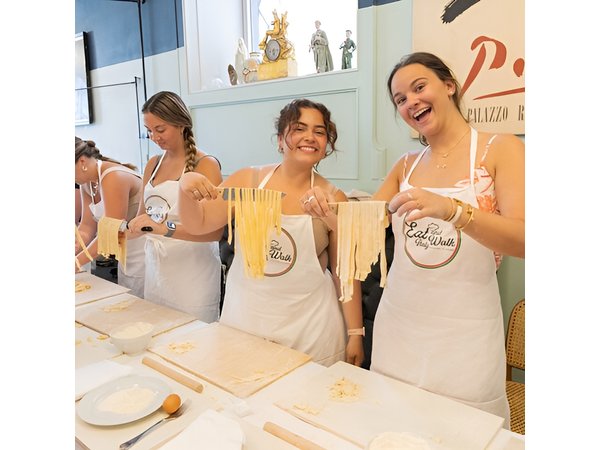 Rome 3 in 1 Cooking Class: Fettuccine, Ravioli & Tiramisu