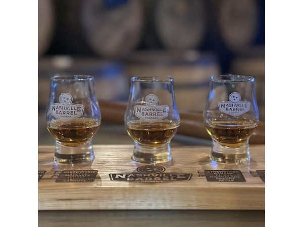 Nashville Barrel Co "Flight from the Barrel" Whiskey Tasting
