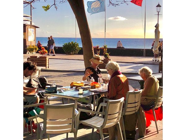 Making art in La Palma - Los Llanos