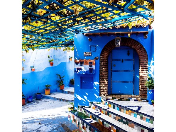 Chefchaouen, the blue city, day trip from Tangier