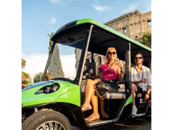 Rome Golf Cart Tour: Top Landmarks & Hidden Gems with Gelato