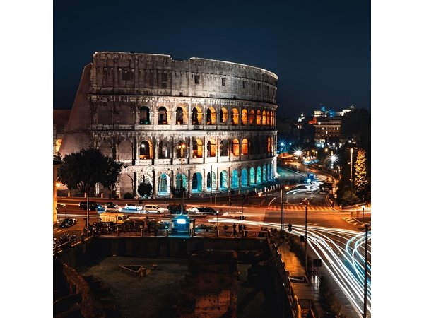 Rome by Night Private Golf Cart Tour