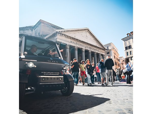 Rome: Private Golf Cart Tour
