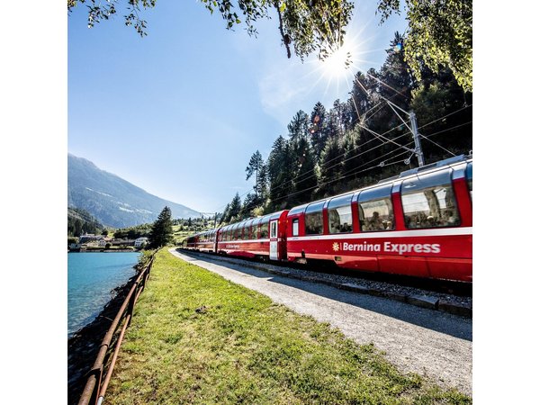 From Milan: St. Moritz and Panoramic Bernina Express Tour
