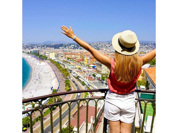Nice Walking Tour with Audioguide on Your Smartphone