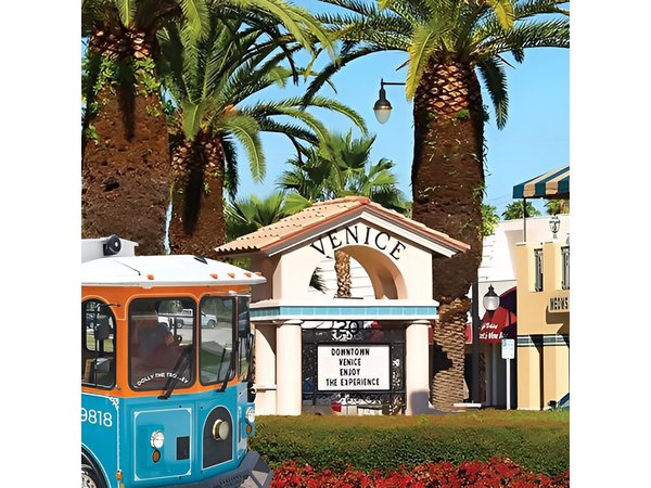 Venice City Sightseeing Trolley Tour