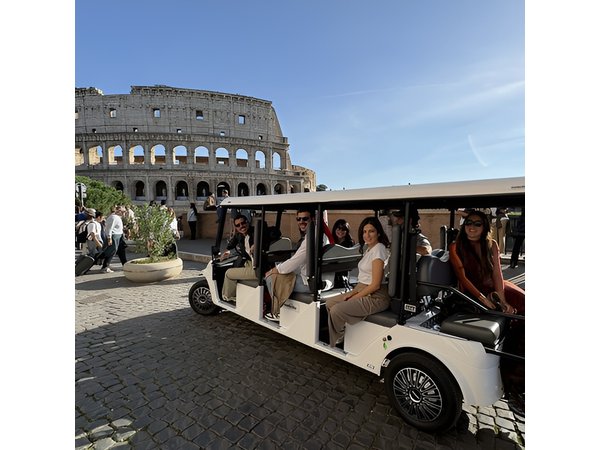 Rome Golf Cart Tour: Private & Small Group Half-Day Experience
