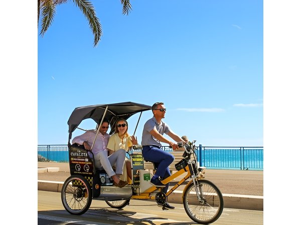 Original Nice city tour ( pedicab-vélo taxi)