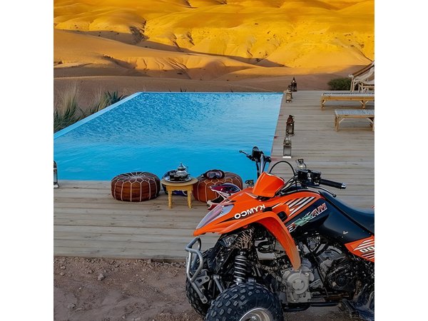 From Marrakech: Quad Bike Tour & Camel Ride to Agafay Desert