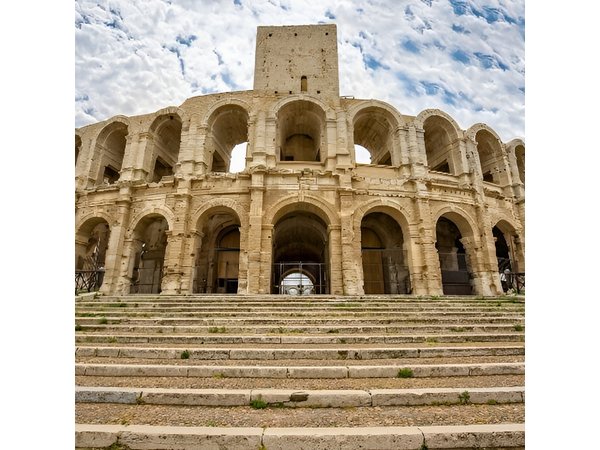 Historical Walking Tour of Ancient Arles with an APP