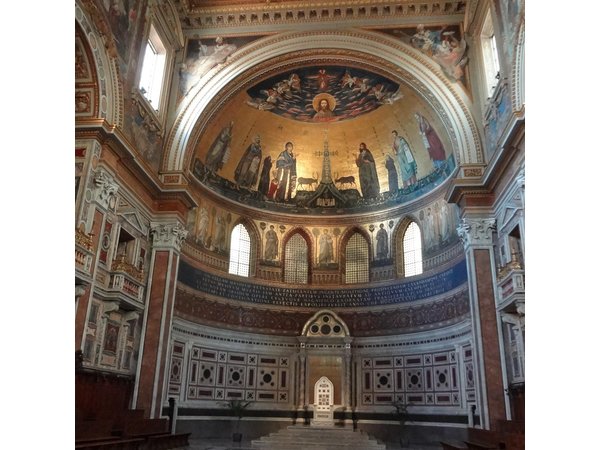 Rome Walking Tour of Holy Sites: Basilica of the Holy Cross in Jerusalem, San Giovanni in Laterano and Scala Santa
