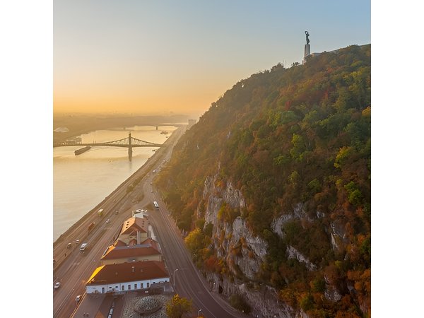 Gellérthegy Hill Walk The Jade Stone of Budapest