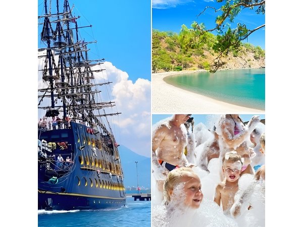 Antalya / Belek / Kemer : GONSTER Pirate Party Boat Lunch & Drink