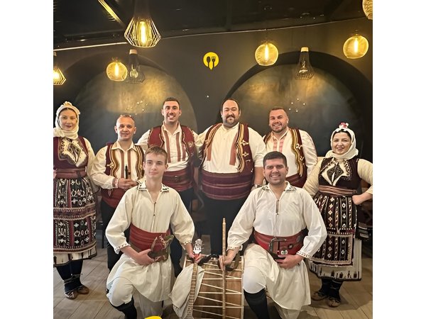 Traditional Balkan Night in Restaurant Gardenia Skopje