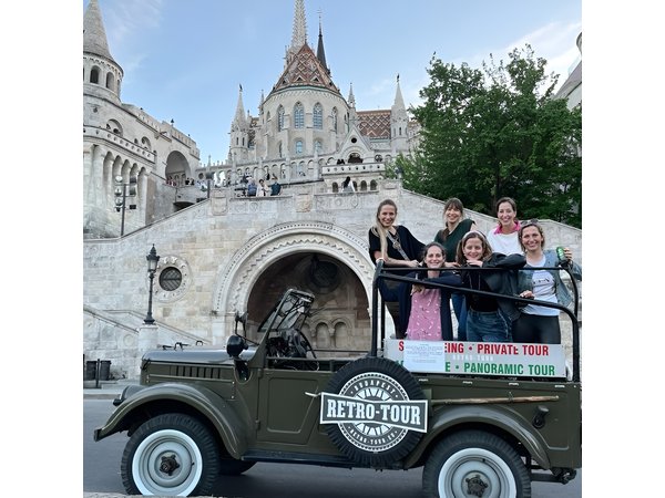 Budapest Private City Tour With a Vintage Russian Jeep
