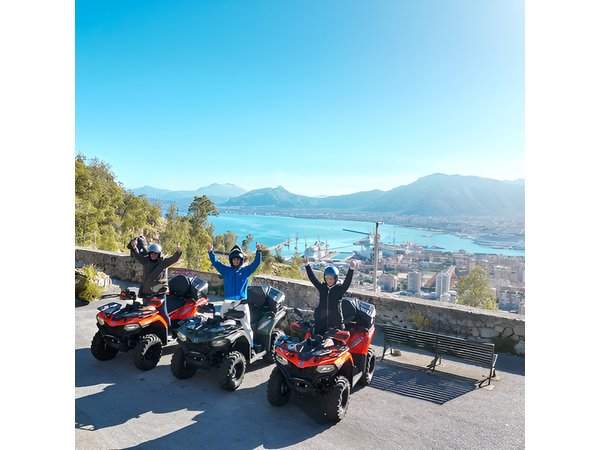 Quad Tour in Palermo: Adventure, Scenery, and Sicilian Flavors