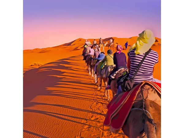 2 Days, 1 Night Luxury Desert Trip (Fes to Fes Or Marrakech)