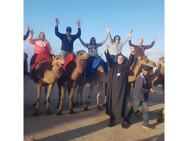 Tangier Luxury Tour Private Guide Plush Van and Camel Bliss