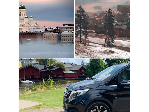 Helsinki and Porvoo Private Tour by Luxury Car with Guide