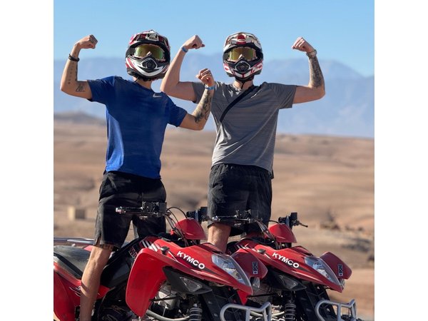 Half-Day Agafay Desert Quad Bike Adventure from Marrakech