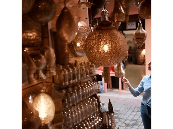 Shopping experience in Marrakech souks