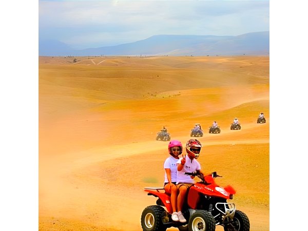 Marrakech Agafay Desert Tour with Quad, Camel Ride and Dinner
