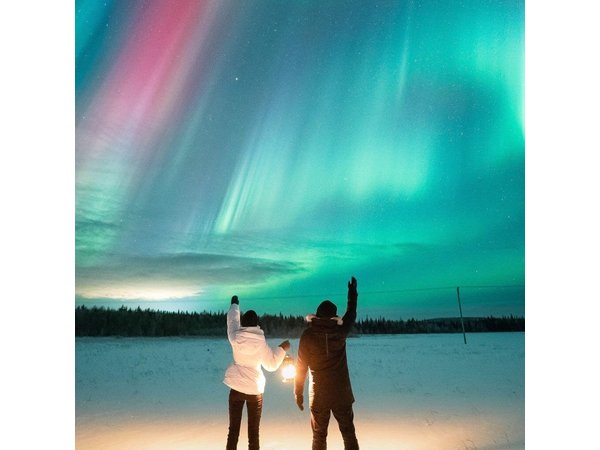 Rovaniemi: Northern Lights Group Tour - Guaranteed View
