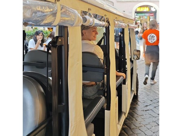 A Historic Golf Cart Experience in Rome