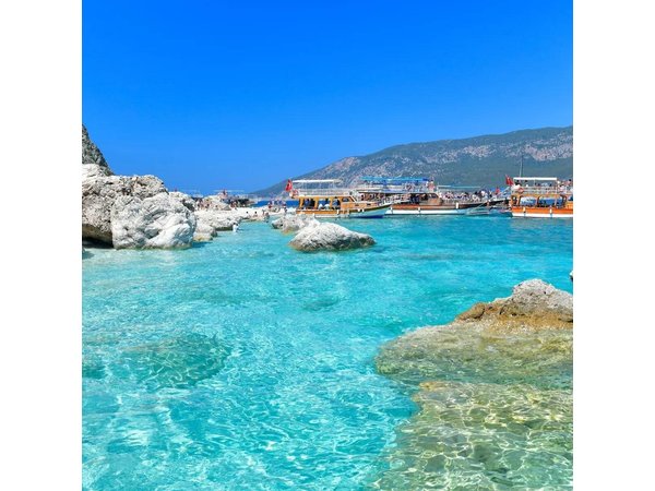 Antalya Suluada Boat Tour(Turkish Maldives)Lunch&Trans. included.