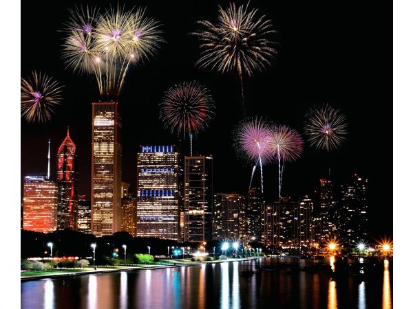 Chicago's Fireworks Show aboard Tall Ship Windy!