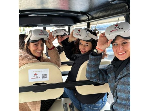 Ancient Rome VR Experience in Golf Car