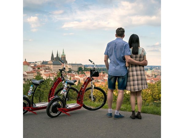 Best Prague Viewpoints: Guided E-Scooter Tour