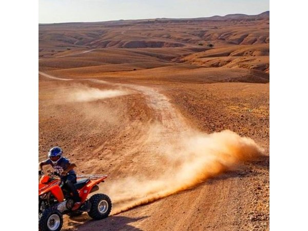 Marrakech Agafay Desert Quad Bike with Lunch and Pool
