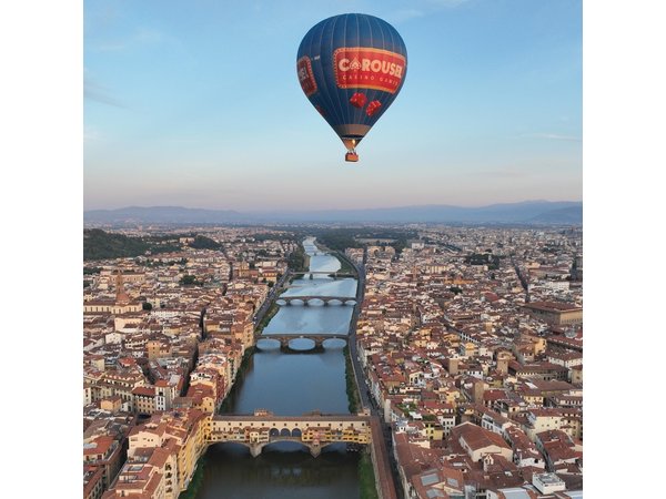 Hot-Air Balloon Flight over Florence