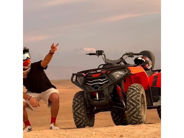 Quad Ride in Marrakech Palmeraie for Half Day