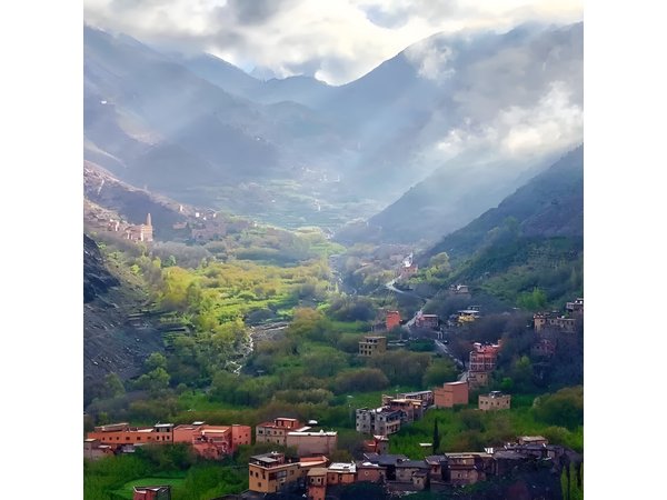 Marrakech: Ourika Valley Waterfalls and Berber Villages Day Trip