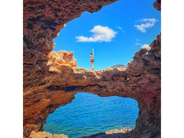 Hiking to the most secret spots of Ibiza