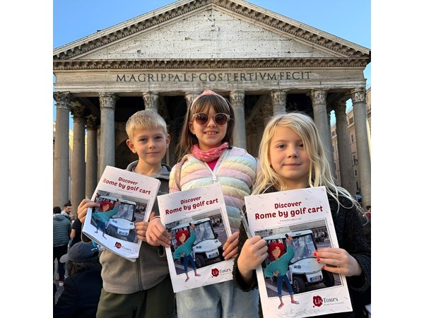 Family Friendly Private Golf Cart Tour of Rome
