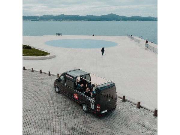 Zadar: Panoramic Cabrio Bus Sightseeing Tour