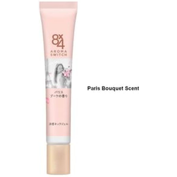 Kao - 8 x 4 Aroma Switch Cool Neck Gel Paris Bouquet - 20g